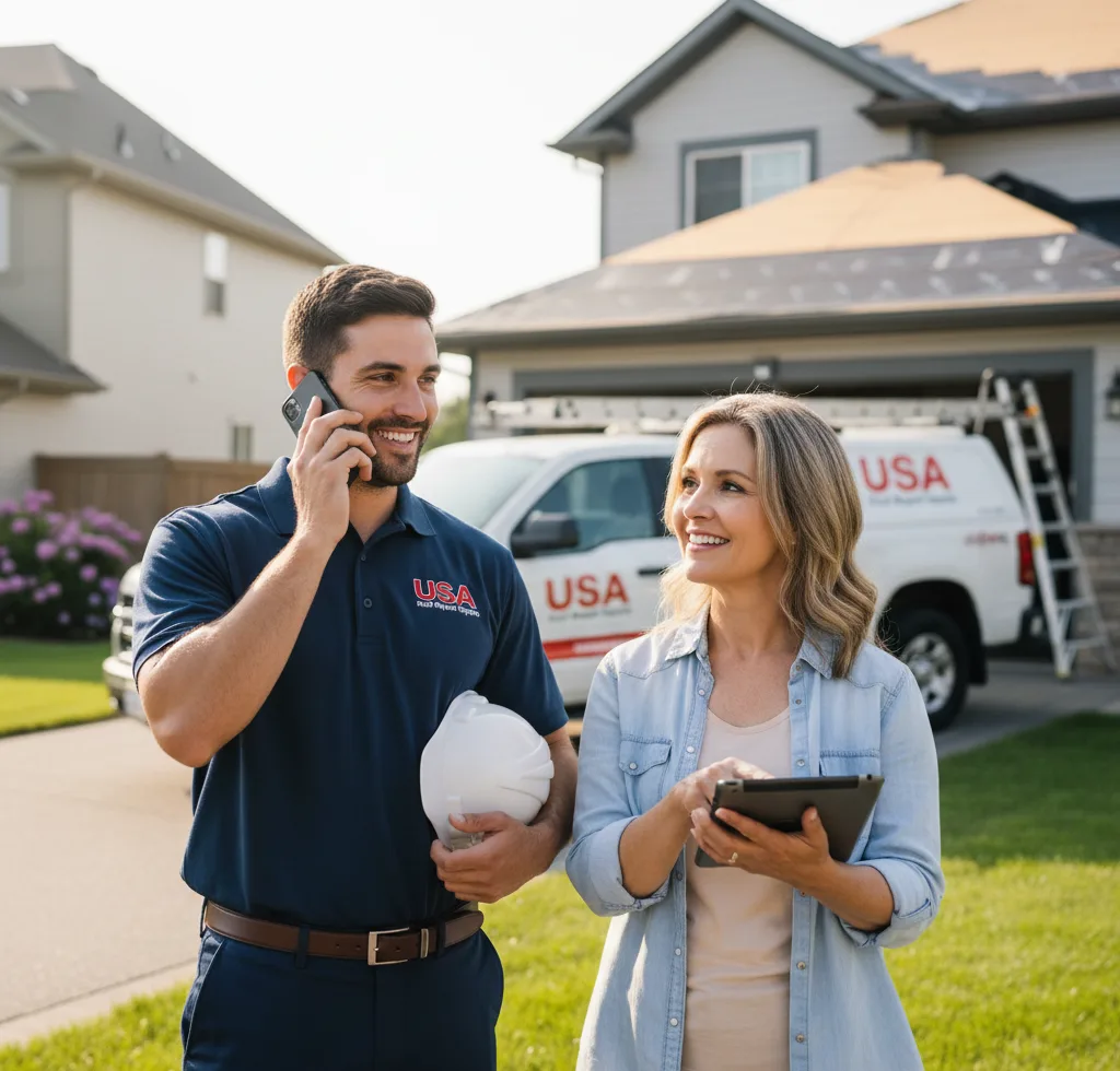 USA Roof Repair Experts customer support in West Dundee